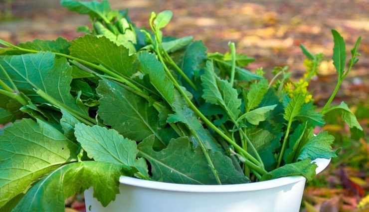 punjabi style sarson ka saag,food,easy recipe