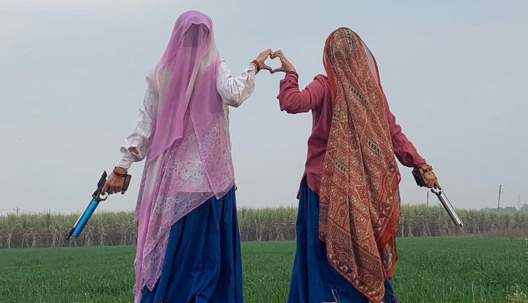Saand Ki Aankh: Bhumi Pednekar and Taapsee Pannu’s first look is all about guns and desi avatars