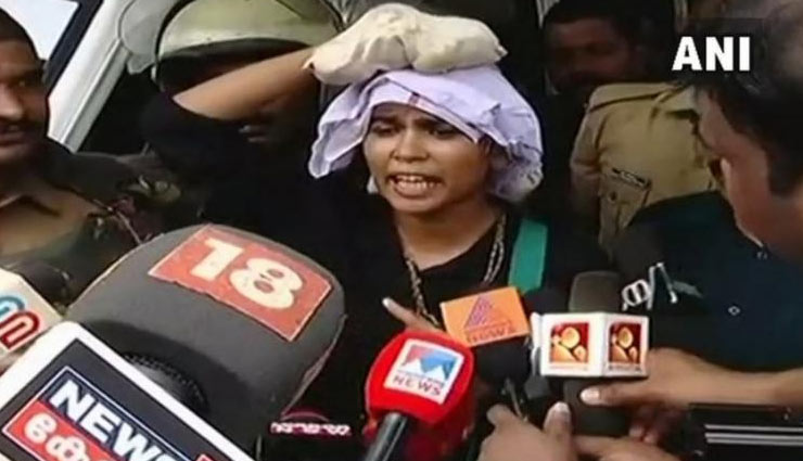 सबरीमाला मंदिर : भारी विरोध के बाद मंदिर के रास्ते से वापस लौटीं दोनों महिलाएं 