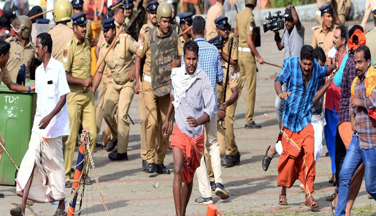 Police register 801 cases, over thousand people arrested in Sabarimala violence