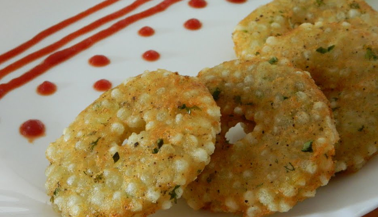 sabudana vada stuffed with paneer,sabudana vada recipe,fast recipe,snacks recipe,paneer recipe