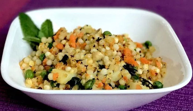 sabudana khichdi,fasting recipe,healthy recipe,sabudana recipe