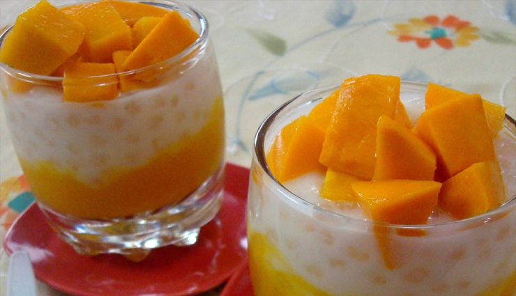 sabudana mango pudding recipe,recipe,recipe in hindi,special recipe ,साबूदाना मैंगो पुडिंग रेसिपी, रेसिपी, रेसिपी हिंदी में, स्पेशल रेसिपी