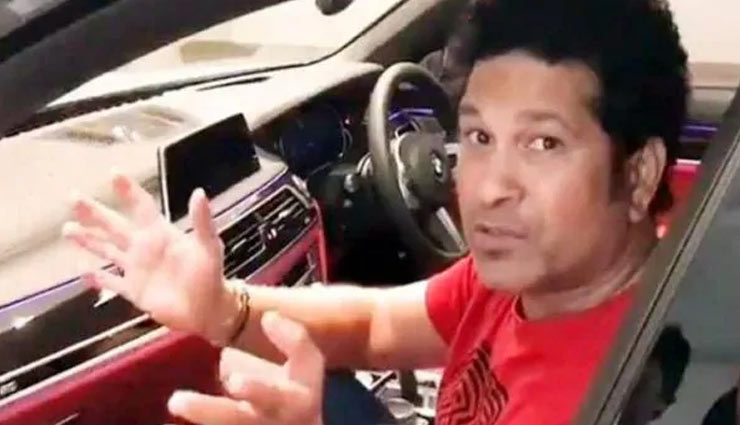 बिना ड्राइवर खुद-ब-खुद चलने लगी कार, सचिन ने कहा - कहीं इसमें 'मिस्टर इंडिया' तो नहीं, देखे वीडियो