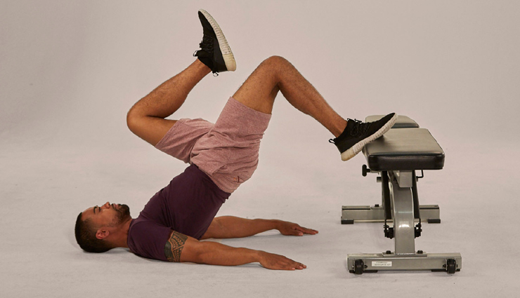 clam series,single-leg hip raise,bent-knee swiss ball reverse hip raise,grasshopper beats,side saddle leg lifts,saddlebags,exercises to reduce saddlebags,exercises,Health tips,fitness tips