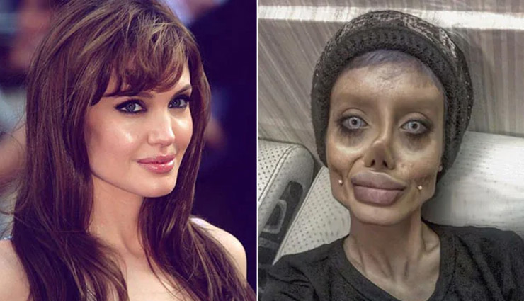 हॉलीवुड एक्ट्रेस एंजेलिना जोली को कॉपी करने वाली सहर तबर कोरोना पॉजिटिव, अस्पताल में भर्ती 