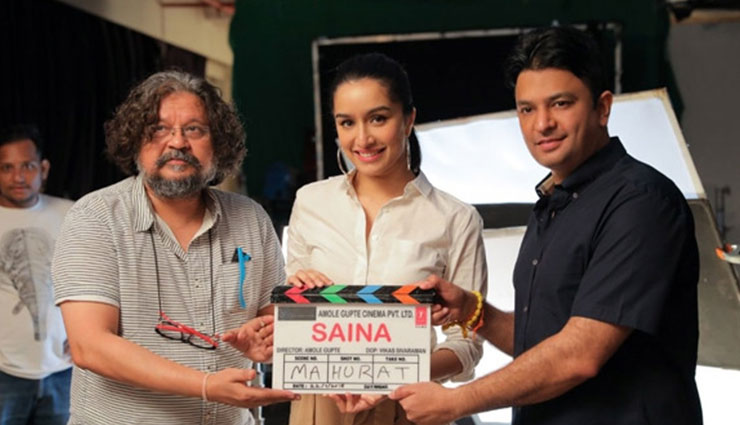 Shraddha Kapoor kick starts shooting of Amol Gupte’s Saina Nehwal biopic