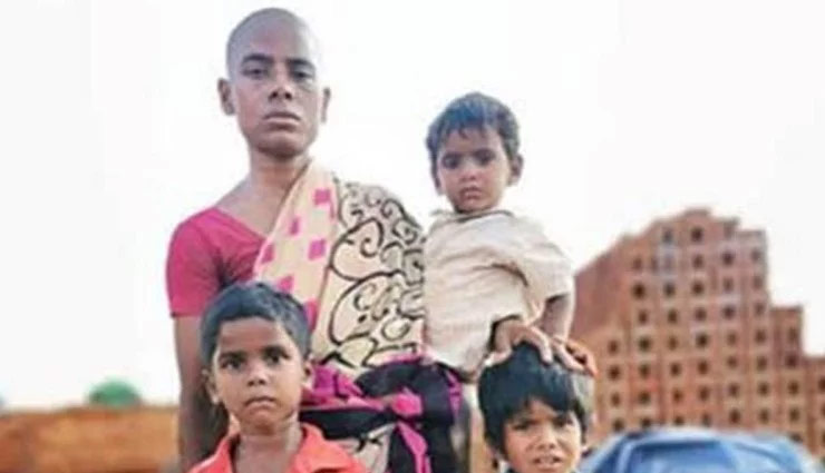 अपने तीन भूखे बच्चों का पेट भरने के लिए विधवा ने मुंडवाया सिर, 150 रुपये में बेचे बाल, फिर खुदकुशी करने का लिया फैसला 