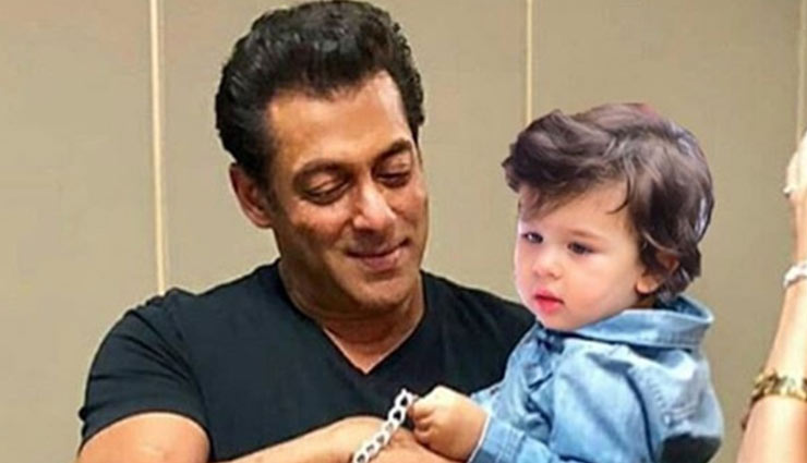PIC- Taimur in Salman Khan Arm Will Make Your Day