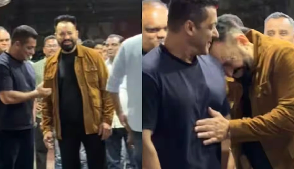 अरबाज खान-शूरा की मैरिज एनिवर्सरी पार्टी में सलमान का मस्ती भरा अंदाज, बॉडीगार्ड शेरा से लिए मजे