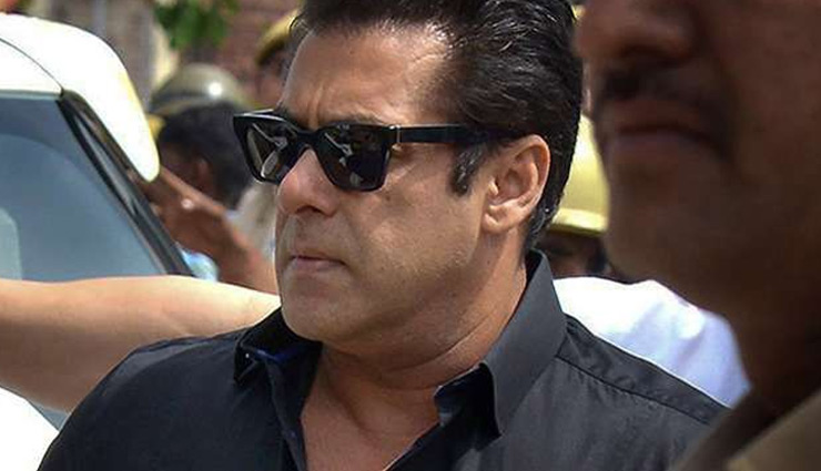 लगा दाग, अपराधियों की सूची में सलमान खान 