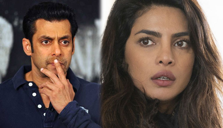 जब सलमान से पूछा गया प्रियंका चोपड़ा के 'भारत' छोड़ने पर सवाल..., देखे वीडियो