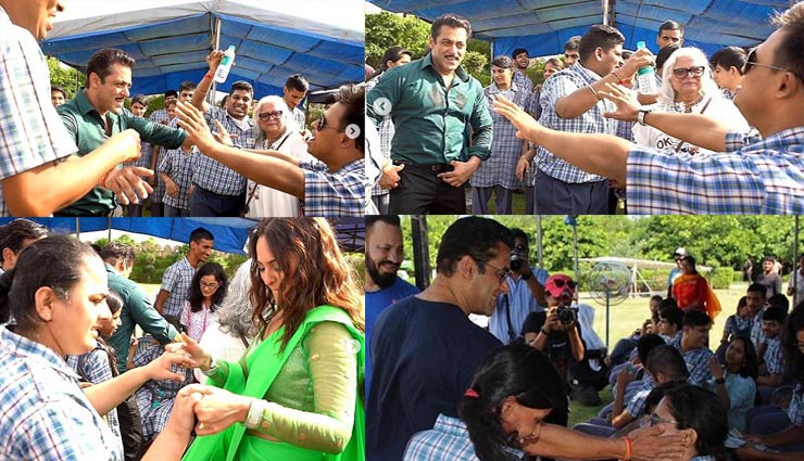 Salman Khan,fun,kids,dabangg 3,sonakshi sinha,salman khan new movie,salman khan news,sonakshi sinha new movie,bina kak,entertainment,bollywood news in hindi