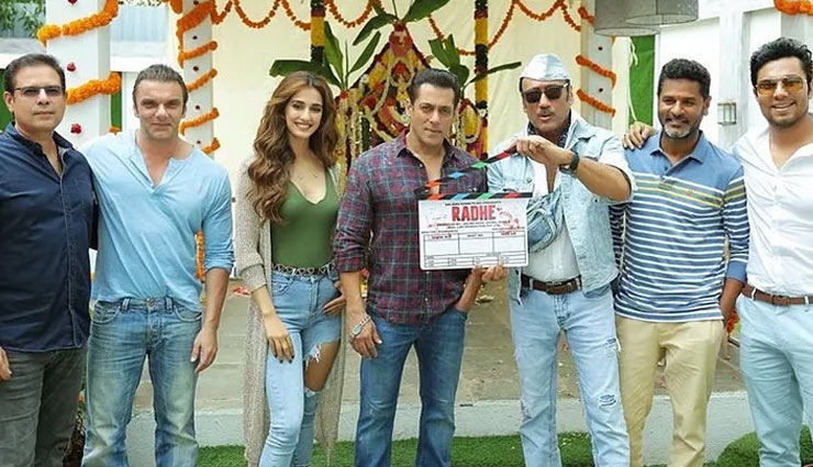 Salman Khan, Disha Patani starrer 'Radhe' goes on floors