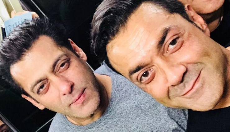 अमिताभ-अमजद की यादें ताजा करते सलमान-बॉबी