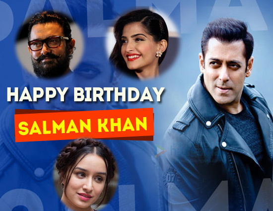 आमिर, सोनम, श्रद्धा सहित कई दिग्गज सितारों ने ट्विट कर सलमान खान को दी जन्मदिन की शुभकामनाएं