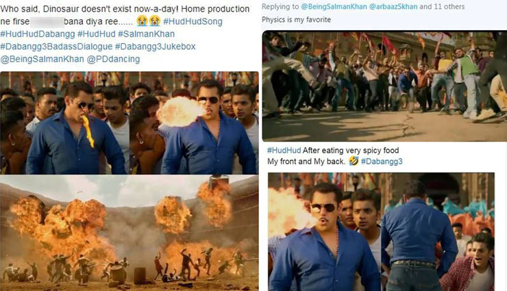 Salman Khan,dabangg 3,dabangg 3 song,hud hud song,memes,social media,salman khan news,bollywood news in hindi,entertainment