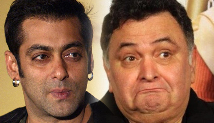 सलमान खान खत्म कर सकते हैं ऋषि कपूर से अपना विवाद, सुलह की सम्भावनाएँ ज्यादा