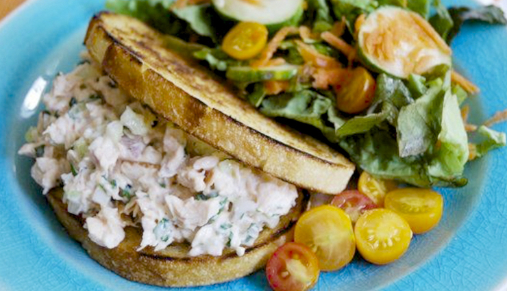 Recipe- Offer Healthy Fats To Kids With This Wild Salmon Salad Sandwich
