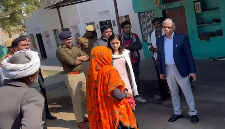 राजस्थान: समरावता पहुँचे संभागीय आयुक्त, बयान लिखित में देने के निर्देश, कुछ घरों का लिया जायजा