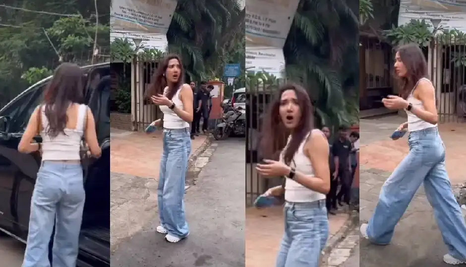 समय रैना की कार से निकलीं मेधा शंकर, पैपराजी को देखते ही बदला अंदाज; डेटिंग की चर्चा फिर तेज