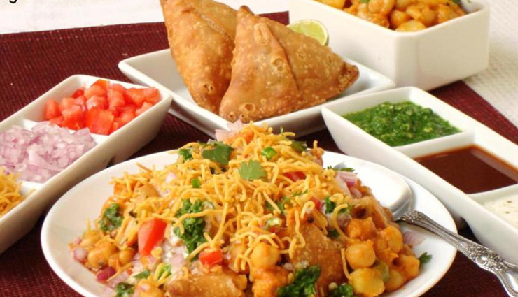 samosa chaat recipe,chaats recipe,easy recipe,hunger struck,food,samosa recipe,benefits of chickpeas