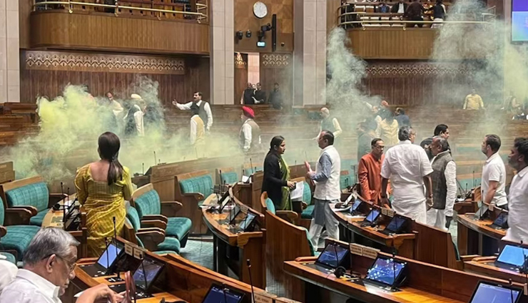 सुरक्षा उल्लंघन के आरोप में 8 कर्मी निलम्बित, 5 आरोपी गिरफ्तार, मास्टर माइंड हो सकता है छठा व्यक्ति