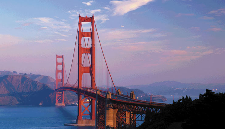 प्रशांत महासागर के किनारे बसा शहर सैन फ्रांसिस्को इसकी एक झलक ही कर देगी रोमांचित