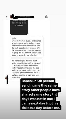 sana khan shares screenshots of personal texts,melvin louis,melvin louis cryptic post,entertainment news