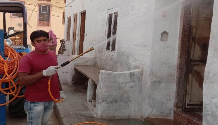 बीकानेर : अब आ रहा हर दूसरा रोगी पॉजिटिव, आज मिले 502 नए संक्रमित, किया जा रहा सैनिटाइजेशन