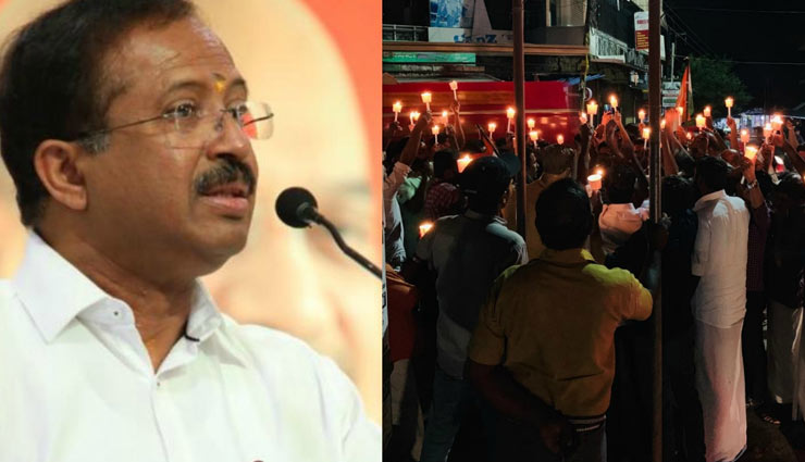 yuva morcha criticizes police,rape suicide case of two minor sisters,kerala,yuva morcha state secretary sandeep warrier