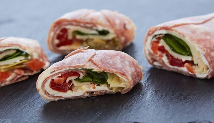 sandwich roll ups,bread recipe,recipe,snacks recipe