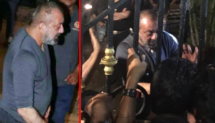 अपने बर्थडे पर संजय दत्त ने दुखाया अपने चाहने वालों का दिल...