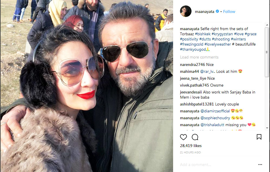 maanayata dutt,torbaaz movie,torbaaz bollywood movie,sanjay dutt,upcoming bollywood movies,latest bollywood news