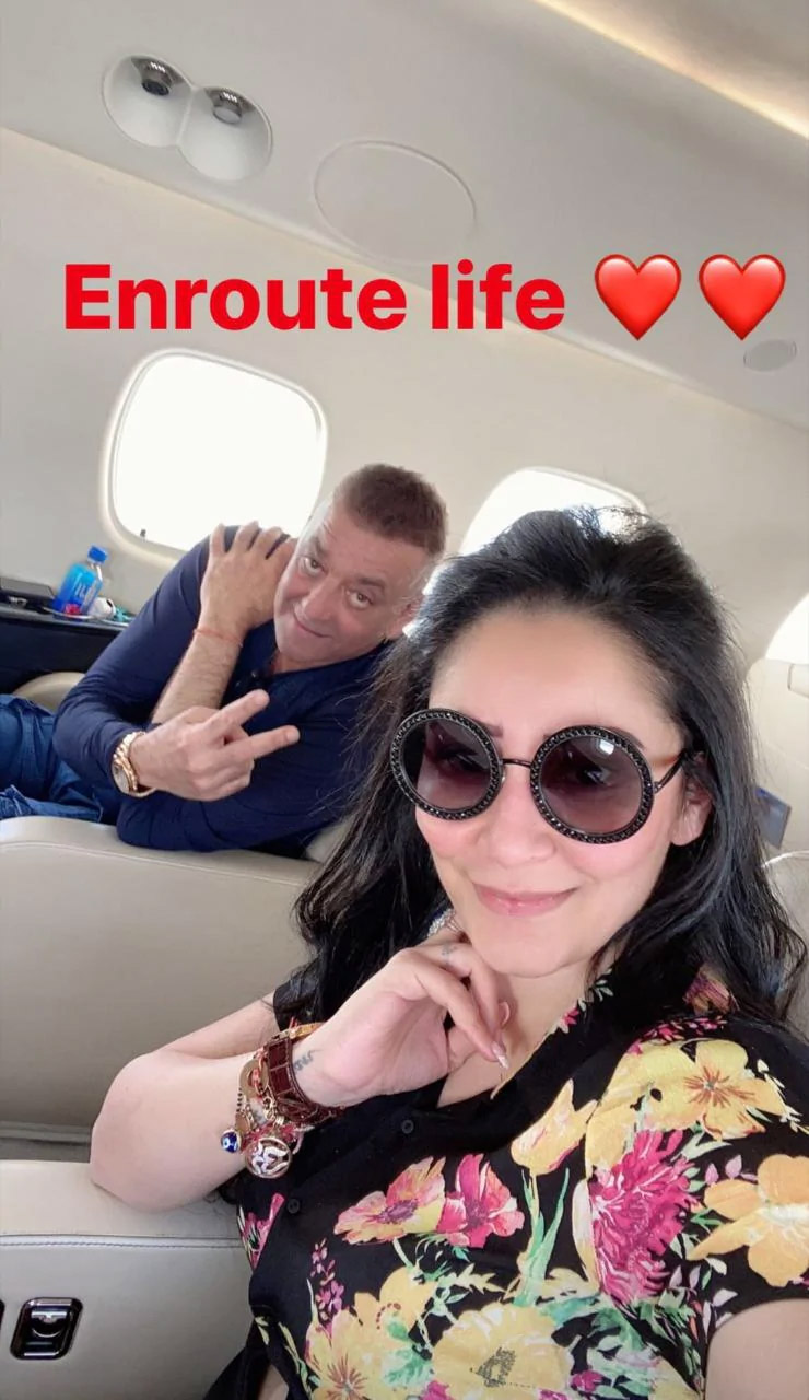 sanjay dutt,sanjay dutt new look,maanayata,bollywood,entertainment