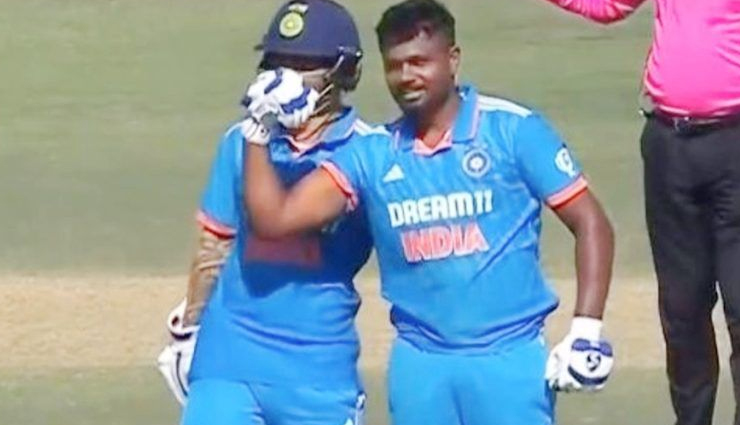 दक्षिण अफ्रीका के खिलाफ शतक लगाते ही संजू सैमसन ने की इन दिग्गजों की बराबरी, अपने नाम किए यह रिकॉर्ड