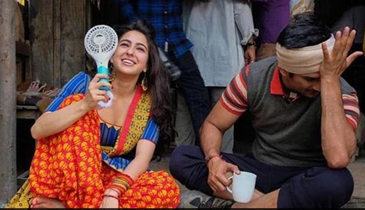 सारा अली खान की हरकतों से सुशांत सिंह राजपूत के सर में हुआ दर्द, देखे तस्वीर