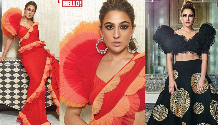 फटी जीन्स की दिवानी हैं सारा अली खान, देखे तस्वीरें sara ali khan fashion,sara ali khan fashion tips,sara ali khan,sara ali khan ripped jeans,denim jeans,yellow crop top,fashion,fashion tips