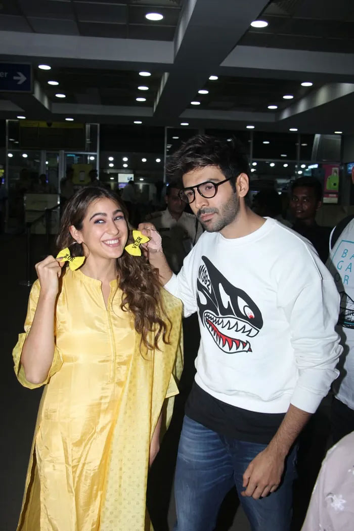 sasti beyonce,sara ali khan,sara ali khan turns sasti beyonce,promotions of love aaj kal,love aaj kal,ivy park,kartik aaryan,beyonce