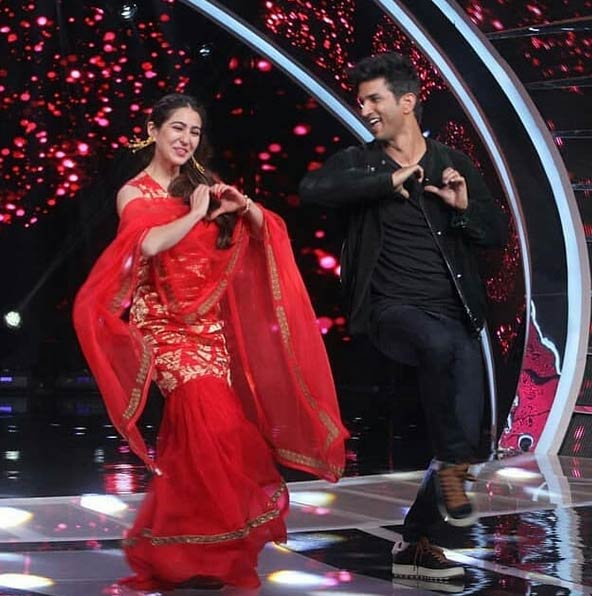 bollywood,sara ali khan,taimur ali khan,kedarnath,kedarnath promotion,taimur ali khan doll,sushant singh rajput