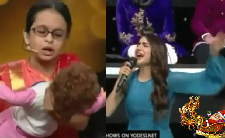 बेसुरी आवाज में सारा अली खान ने गाया रोमांटिक सॉन्ग, जोर-जोर से रोने लगा तैमूर, देखें वीडियो