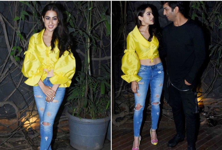 ‘केदारनाथ’ की शूटिंग पूरी होने पर पार्टी, सारा अली खान का नया लुक आया सामने bollywood,sara ali khan,sushant singh rajput,kedarnath,kedarnath movie,download kedarnath