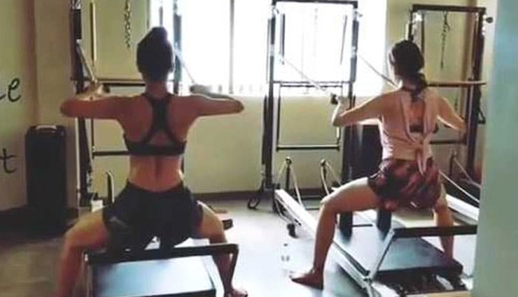 सारा अली खान के साथ वर्कआउट करती दिखीं मलाइका अरोड़ा, Video हुआ वायरल 