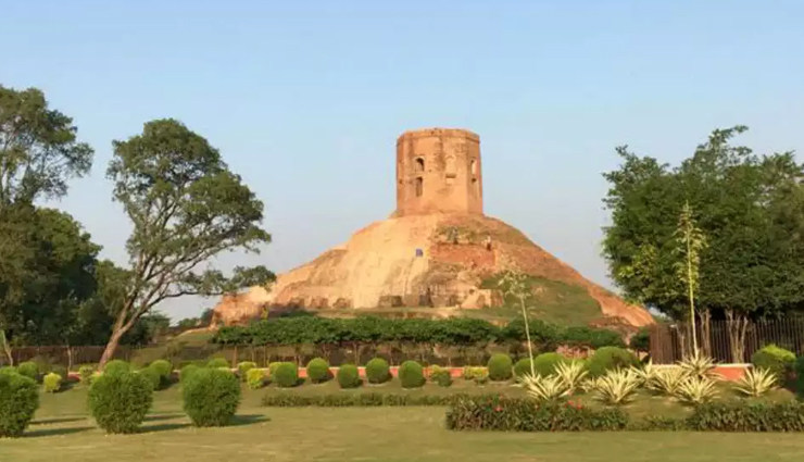 sarnath,places to visit in sarnath,dhamek stupa,chaukhandi stupa,ashoka pillar,sarnath museum