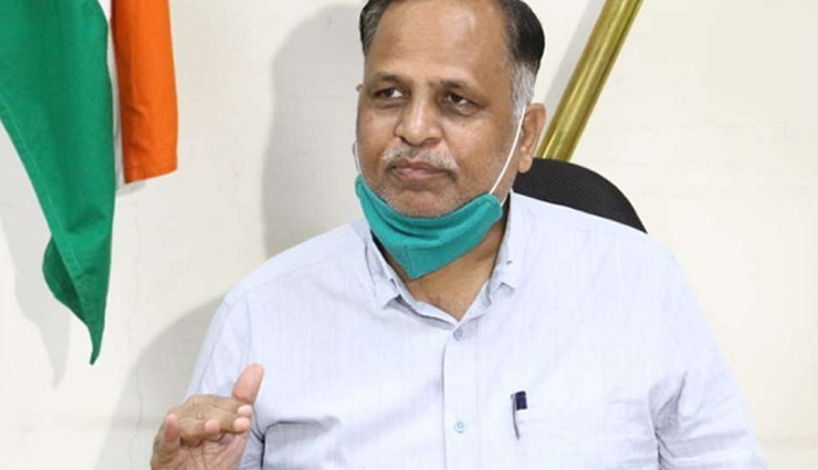 दिल्ली में संक्रमण दर 5% तक जाती है तो बिना देरी लगाएंगे लॉकडाउन: स्वास्थ्य मंत्री सत्येंद्र जैन