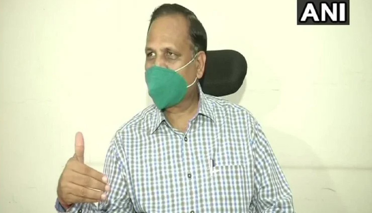 दिल्ली के स्वास्थ्य मंत्री सत्येंद्र जैन में दिखे कोरोना के लक्षण, अस्पताल में भर्ती