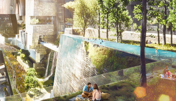 सऊदी अरब बनाने जा रहा कांच की दीवारों से ढका बिना सड़कों का अनोखा शहर, 39.95 लाख करोड़ रुपये होंगे खर्च weird news,weird information,weird city,saudi arabia