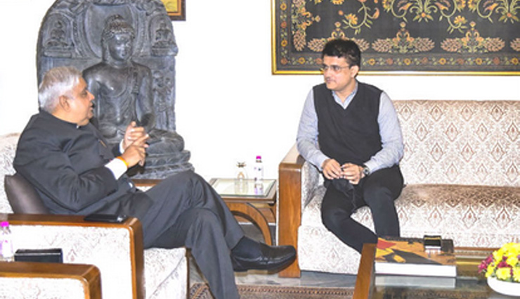  बीजेपी जॉइन कर सकते है सौरव गांगुली, पश्चिम बंगाल के राज्यपाल से की मुलाकात!