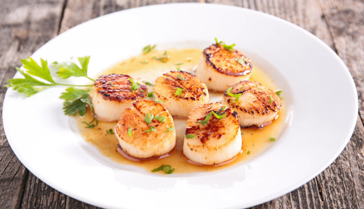 Recipe- Healthy and Delicious Scallops With Citrus Ginger Sauce
