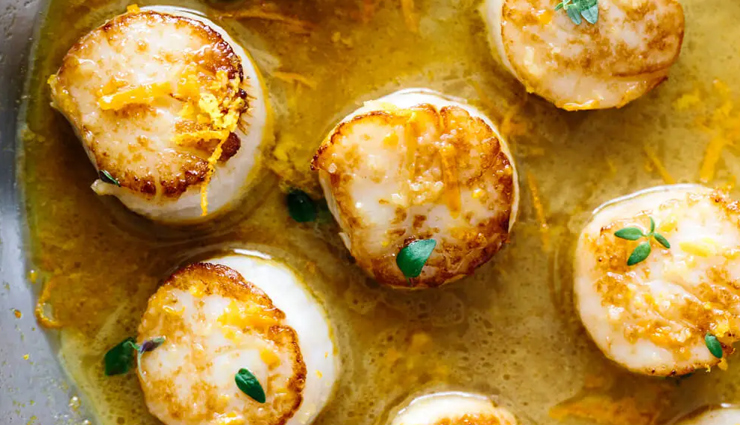 scallops with citrus ginger sauce,hunger struck,food,easy recipe